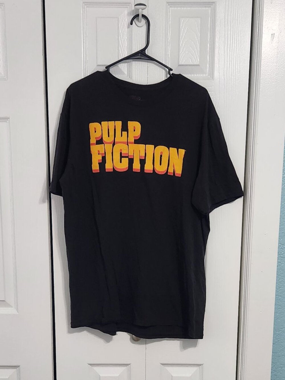 Pulp Fiction T Shirt Men's 2XL Black Graphic Tee Tarantino Miramax